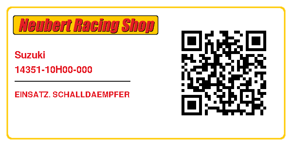 Suzuki 14351-10H00-000