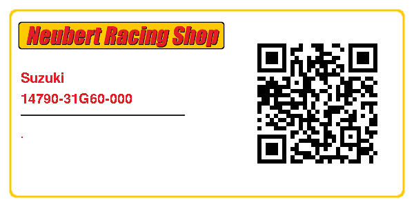 Suzuki 14790-31G60-000