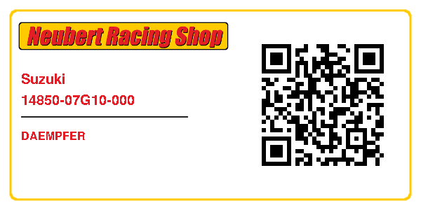 Suzuki 14850-07G10-000