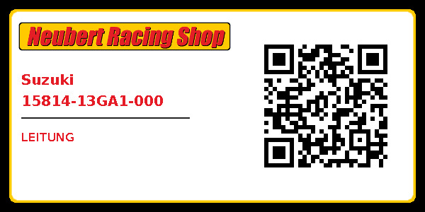Suzuki 15814-13GA1-000