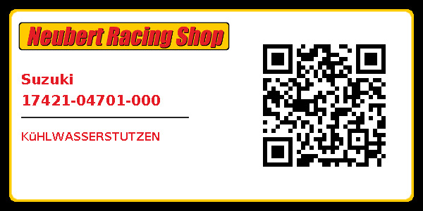 Suzuki 17421-04701-000