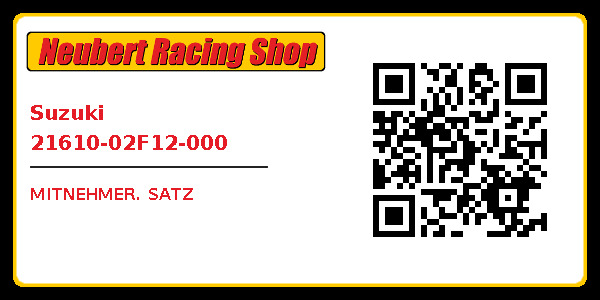 Suzuki 21610-02F12-000