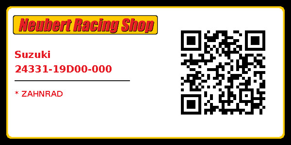 Suzuki 24331-19D00-000