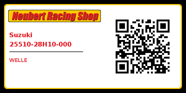 Suzuki 25510-28H10-000