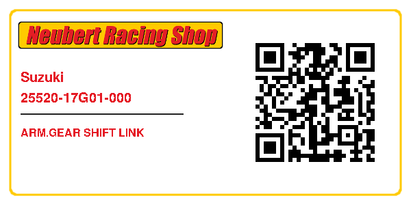 Suzuki 25520-17G01-000