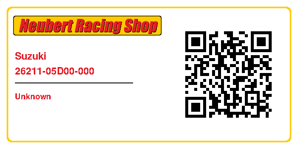 Suzuki 26211-05D00-000