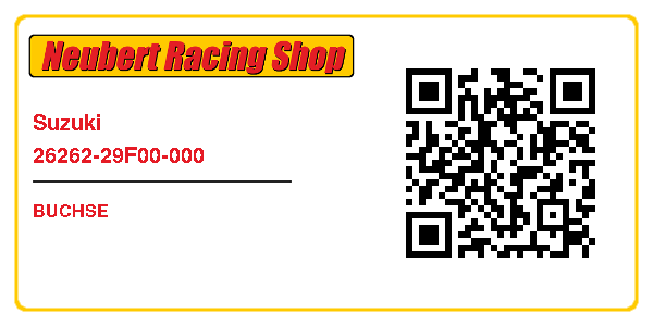 Suzuki 26262-29F00-000