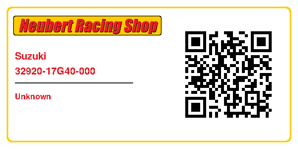 Suzuki 32920-17G40-000