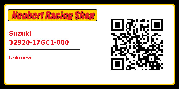Suzuki 32920-17GC1-000