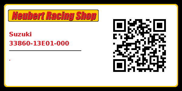 Suzuki 33860-13E01-000