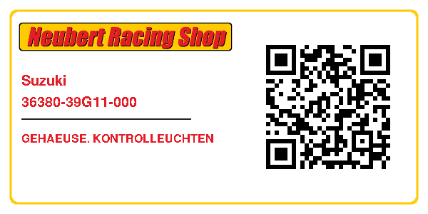 Suzuki 36380-39G11-000