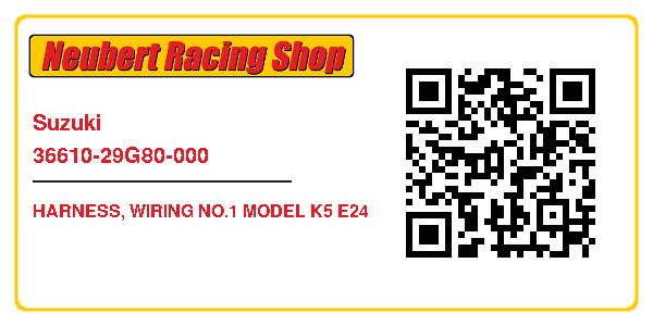 Suzuki 36610-29G80-000