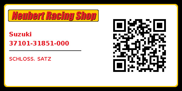 Suzuki 37101-31851-000