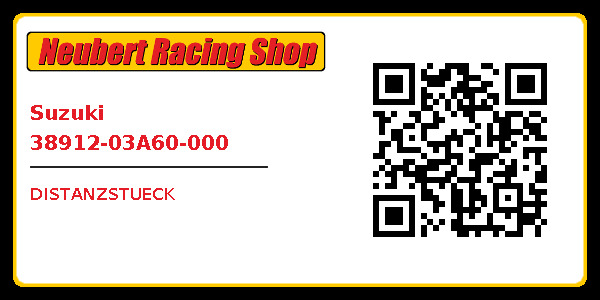 Suzuki 38912-03A60-000
