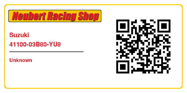 Suzuki 41100-03B80-YU8