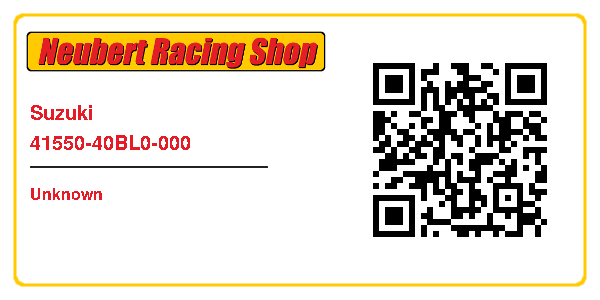 Suzuki 41550-40BL0-000