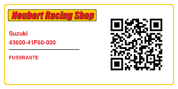 Suzuki 43600-41F60-000