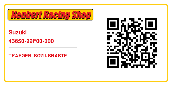 Suzuki 43650-29F00-000