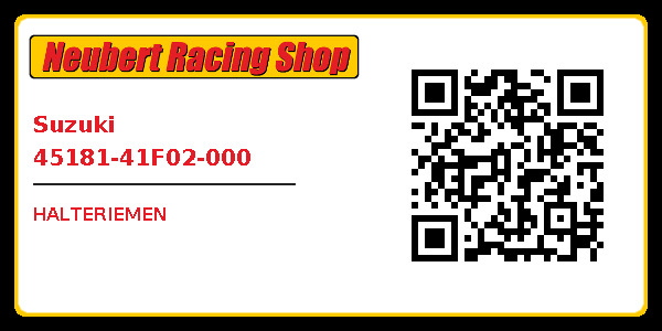 Suzuki 45181-41F02-000