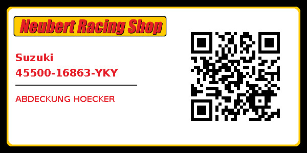Suzuki 45500-16863-YKY