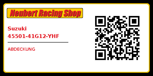 Suzuki 45501-41G12-YHF