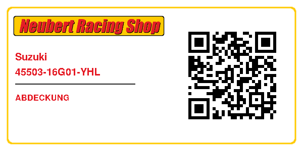 Suzuki 45503-16G01-YHL