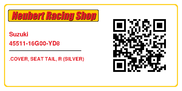 Suzuki 45511-16G00-YD8