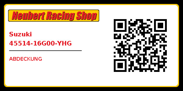 Suzuki 45514-16G00-YHG