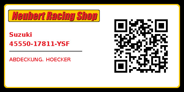 Suzuki 45550-17811-YSF