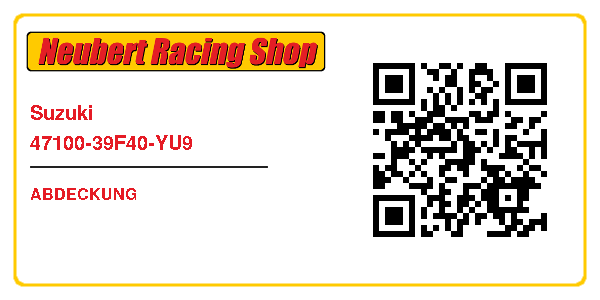 Suzuki 47100-39F40-YU9