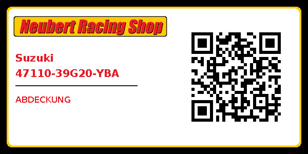 Suzuki 47110-39G20-YBA