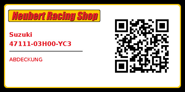 Suzuki 47111-03H00-YC3