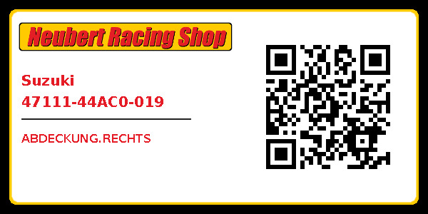 Suzuki 47111-44AC0-019