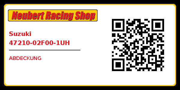 Suzuki 47210-02F00-1UH