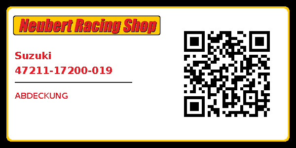 Suzuki 47211-17200-019