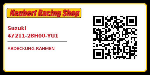 Suzuki 47211-28H00-YU1