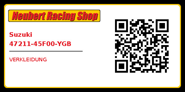 Suzuki 47211-45F00-YGB