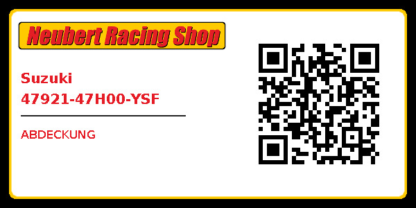 Suzuki 47921-47H00-YSF