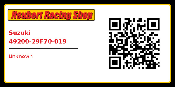 Suzuki 49200-29F70-019
