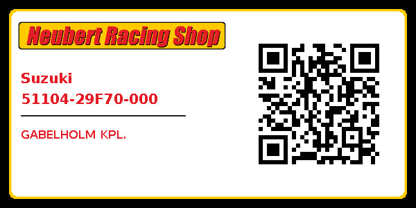 Suzuki 51104-29F70-000