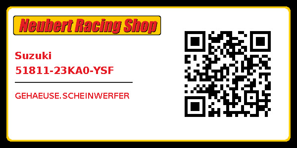 Suzuki 51811-23KA0-YSF