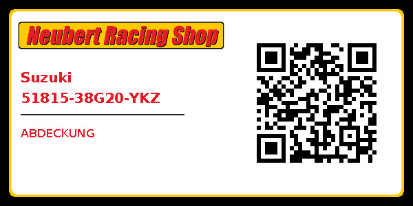 Suzuki 51815-38G20-YKZ