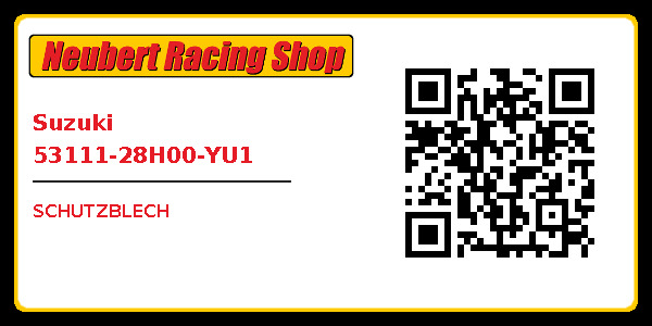 Suzuki 53111-28H00-YU1