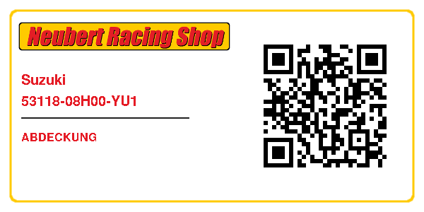 Suzuki 53118-08H00-YU1