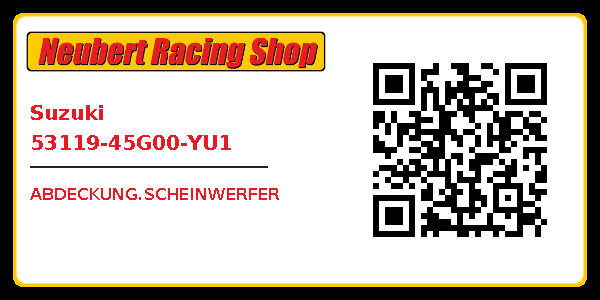 Suzuki 53119-45G00-YU1