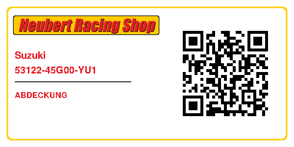 Suzuki 53122-45G00-YU1