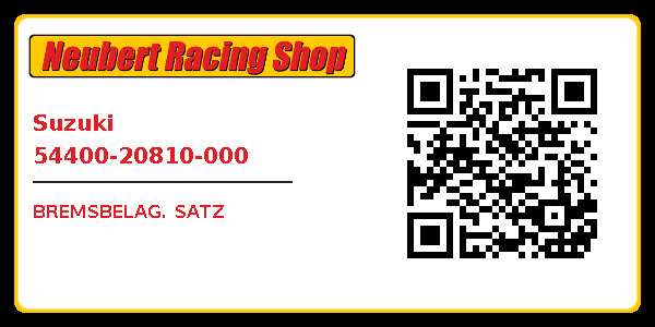 Suzuki 54400-20810-000
