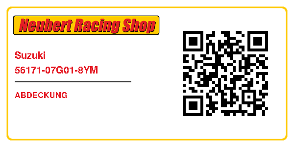 Suzuki 56171-07G01-8YM