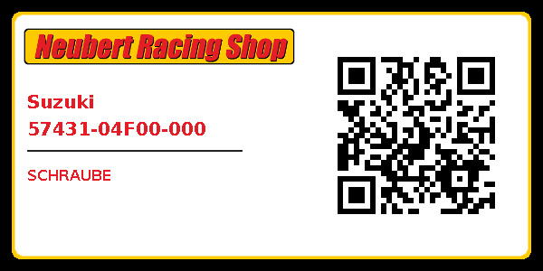Suzuki 57431-04F00-000