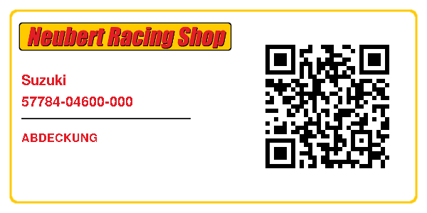 Suzuki 57784-04600-000